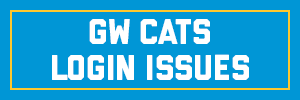 GW CATS Login Issues